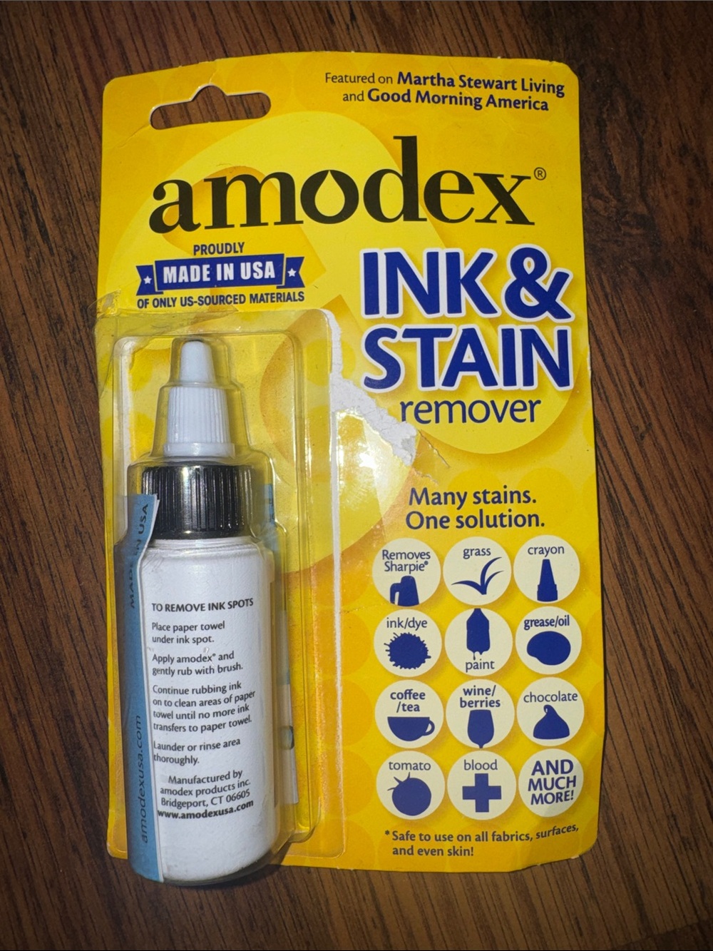 amodex Ink & Stain Remover C1.Bk.R.2